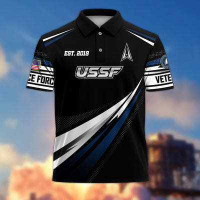 Premium US Veterans Polo Shirt, Gifts For US Veterans, Gifts On Father's Day, Veterans Day.