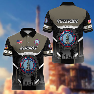 Premium US Veterans Polo Shirt, Gifts For US Veterans, Gifts On Father's Day, Veterans Day.