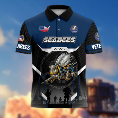 Premium US Veterans Polo Shirt, Gifts For US Veterans, Gifts On Father's Day, Veterans Day.