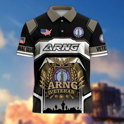 Premium US Veterans Polo Shirt, Gifts For US Veterans, Gifts On Father's Day, Veterans Day.