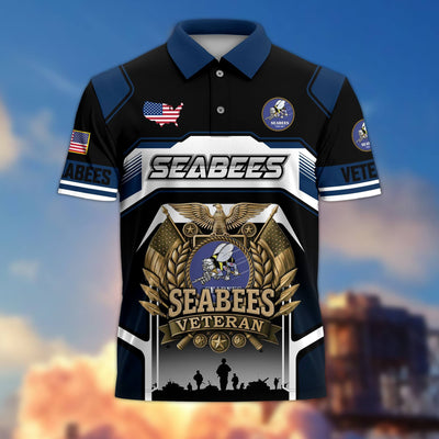 Premium US Veterans Polo Shirt, Gifts For US Veterans, Gifts On Father's Day, Veterans Day.
