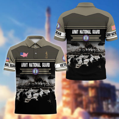 Premium US Veterans Polo Shirt, Gifts For US Veterans, Gifts On Father's Day, Veterans Day.