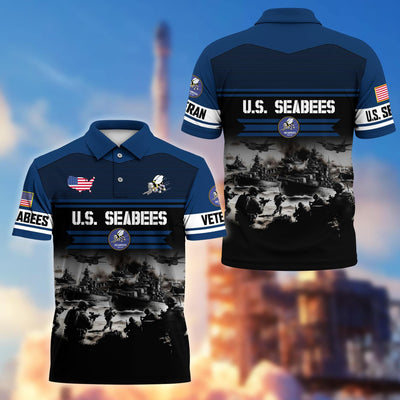 Premium US Veterans Polo Shirt, Gifts For US Veterans, Gifts On Father's Day, Veterans Day.