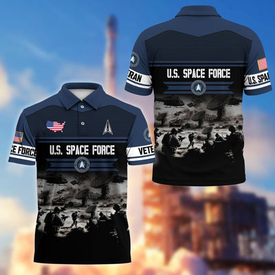 Premium US Veterans Polo Shirt, Gifts For US Veterans, Gifts On Father's Day, Veterans Day.