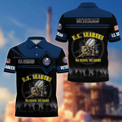 Premium US Veterans Polo Shirt, Gifts For US Veterans, Gifts On Father's Day, Veterans Day.