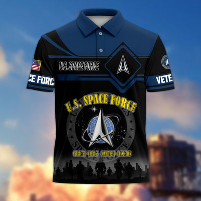Premium US Veterans Polo Shirt, Gifts For US Veterans, Gifts On Father's Day, Veterans Day.