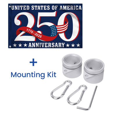 250 Years Patriotic Grommet Flag, United States of America 1776 2026