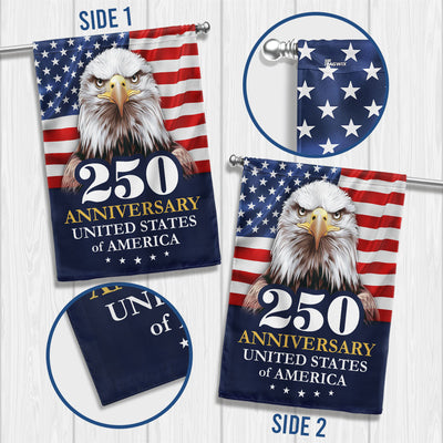 Flagwix American Flag - 250 Anniversary 1776 2026 United States Of America Patriotic Eagle