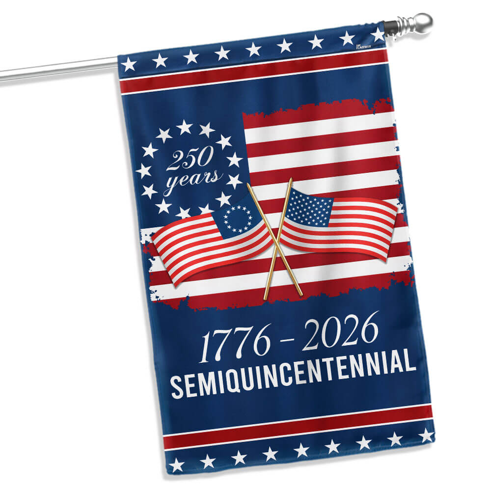 Flagwix American Flag - America 250th Anniversary Semiquincentennial Decorative Flag
