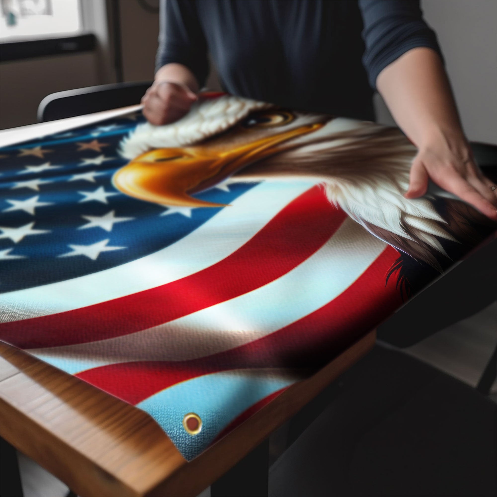 Flagwix American Flag, America 250th Anniversary Patriotic Eagle American Grommet Flag 3-Day Shipping