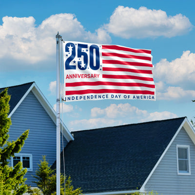 Flagwix American Flag - 250 Anniversary Independence Day of America 4th Of july Grommet Flag