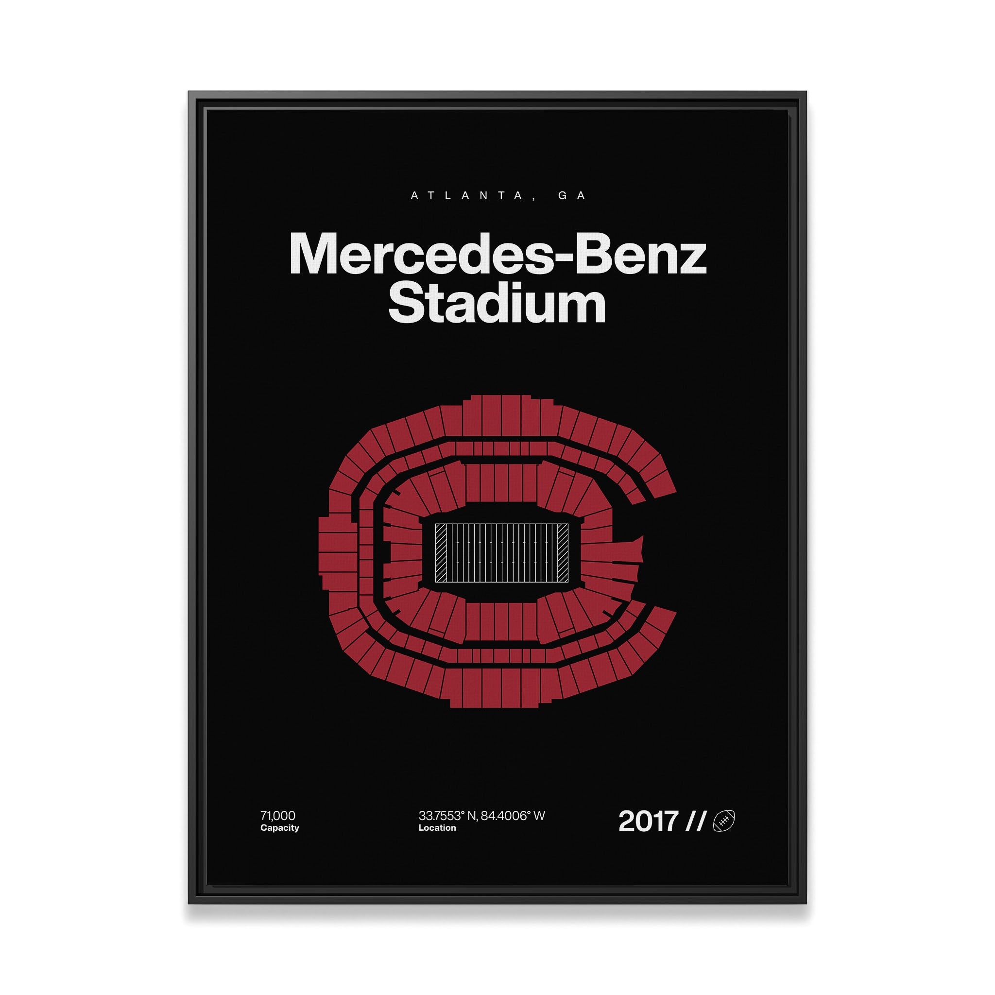 Atlanta Football Stadium Bold