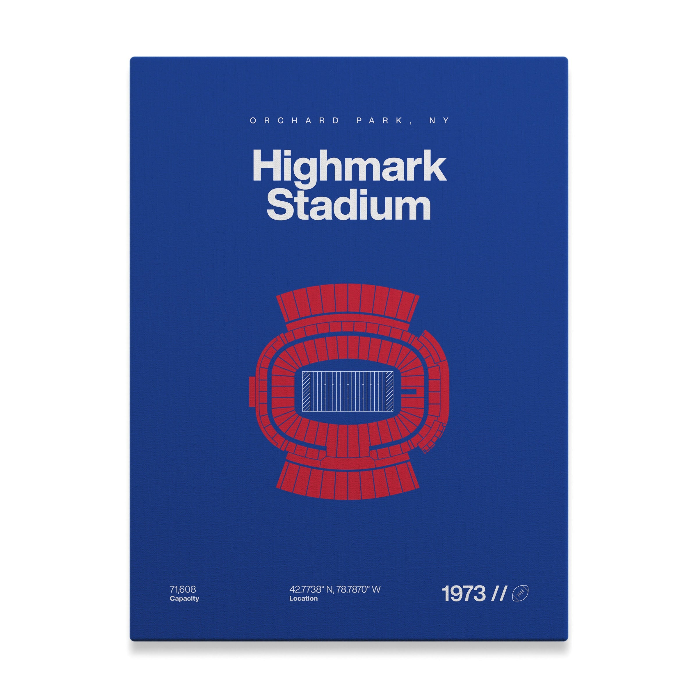 Buffalo Football Stadium Bold