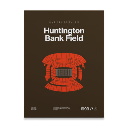 Cleveland Football Stadium Bold