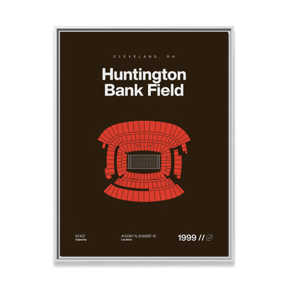 Cleveland Football Stadium Bold