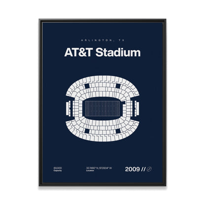 Dallas Football Stadium Bold