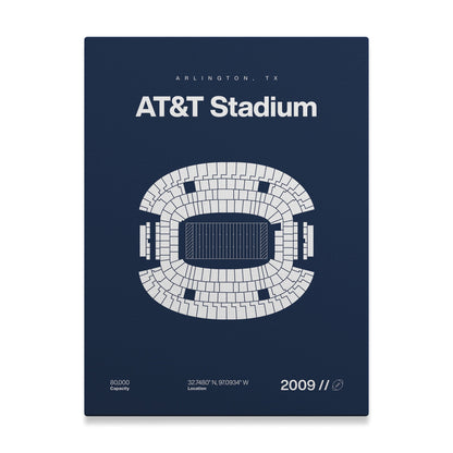 Dallas Football Stadium Bold