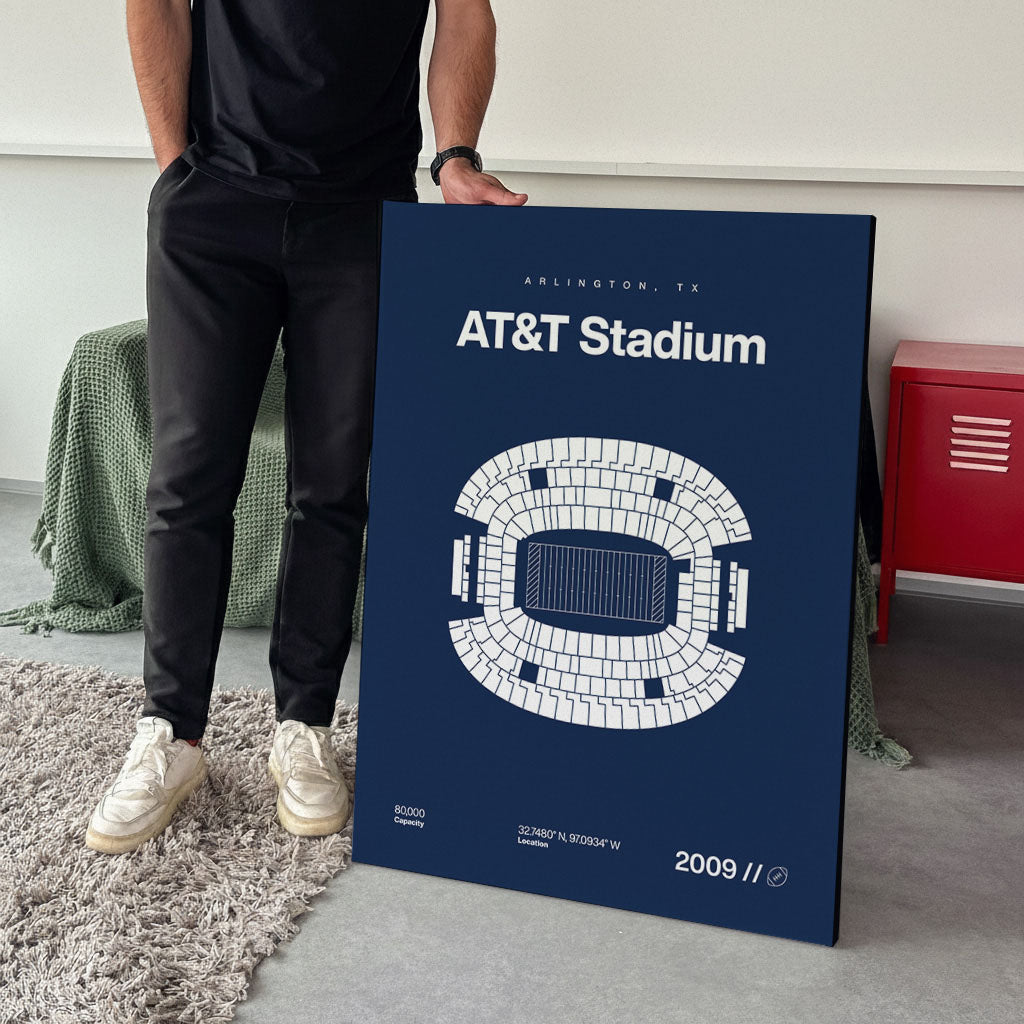 Dallas Football Stadium Bold