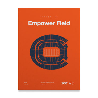 Denver Football Stadium Bold