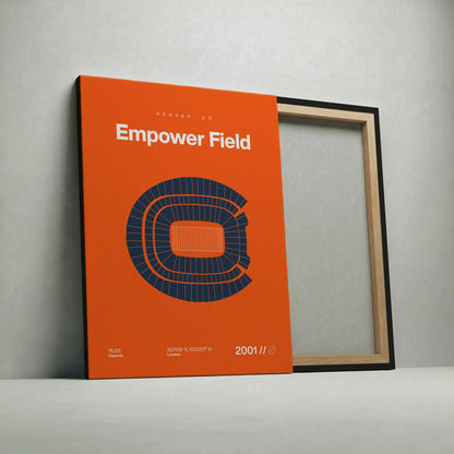 Denver Football Stadium Bold
