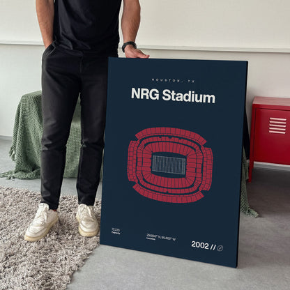 Houston Football Stadium Bold