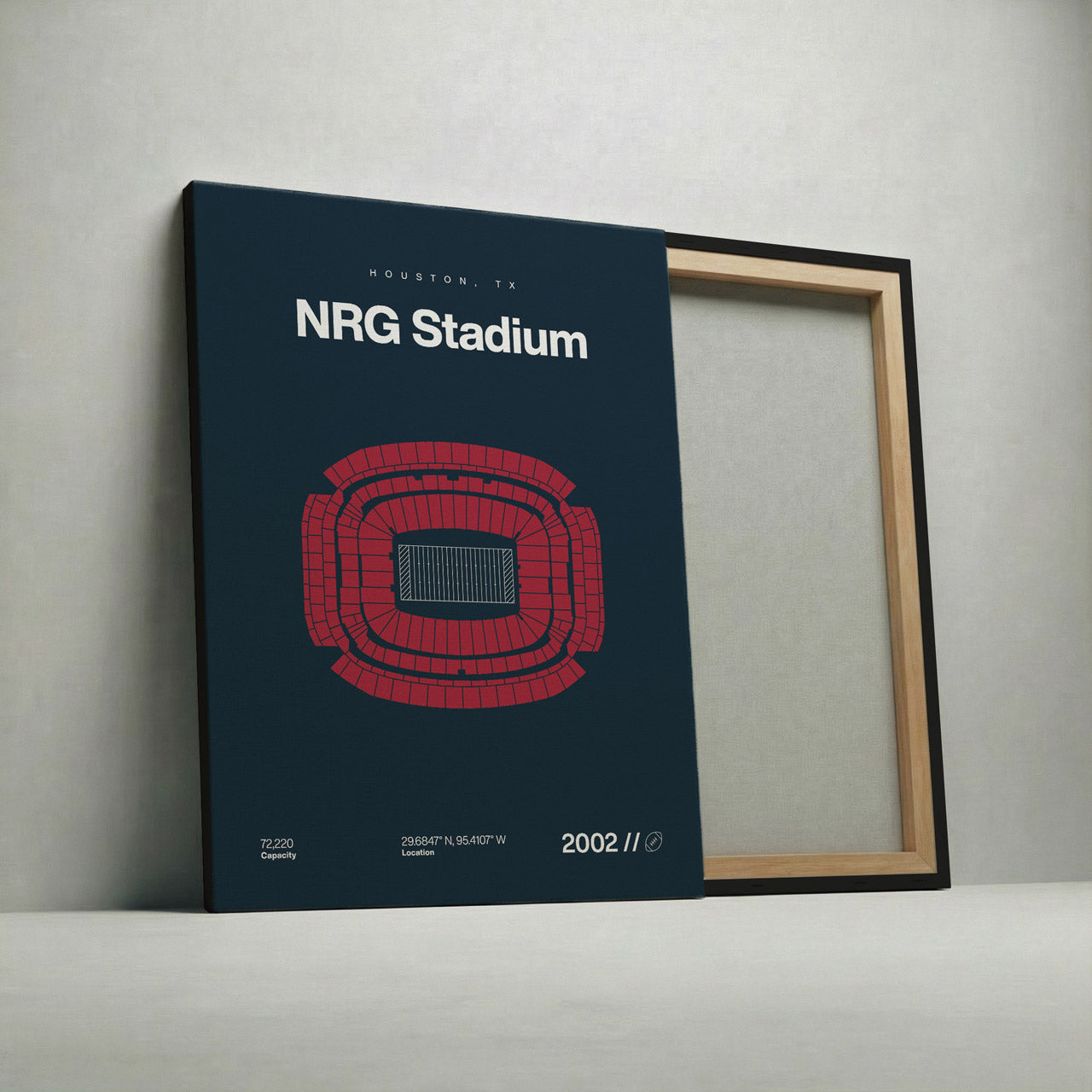 Houston Football Stadium Bold