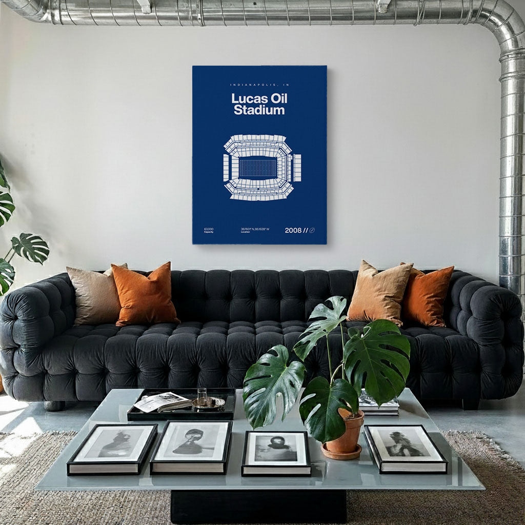 Indianapolis Football Stadium Bold