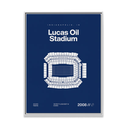 Indianapolis Football Stadium Bold