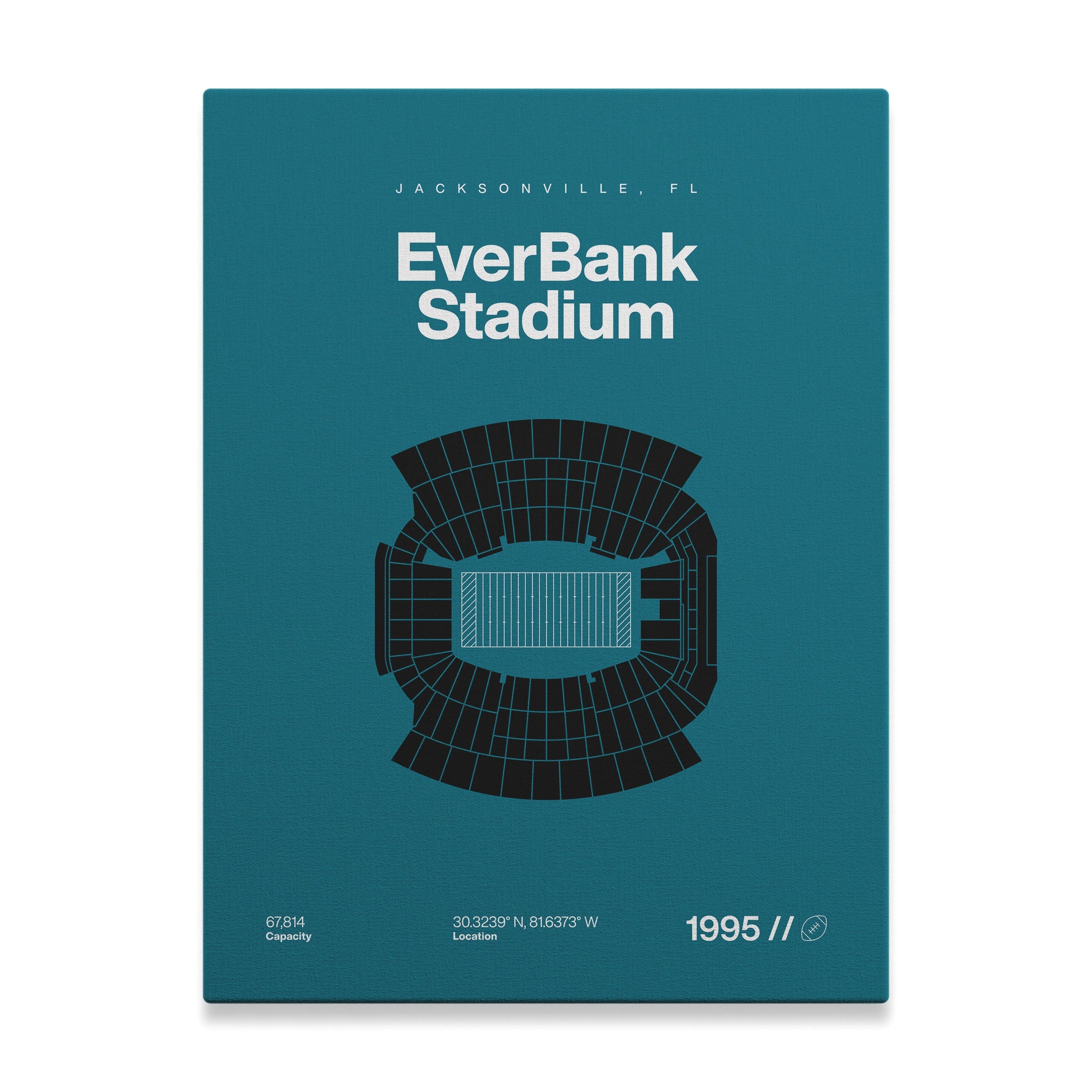 Jacksonville Football Stadium Bold