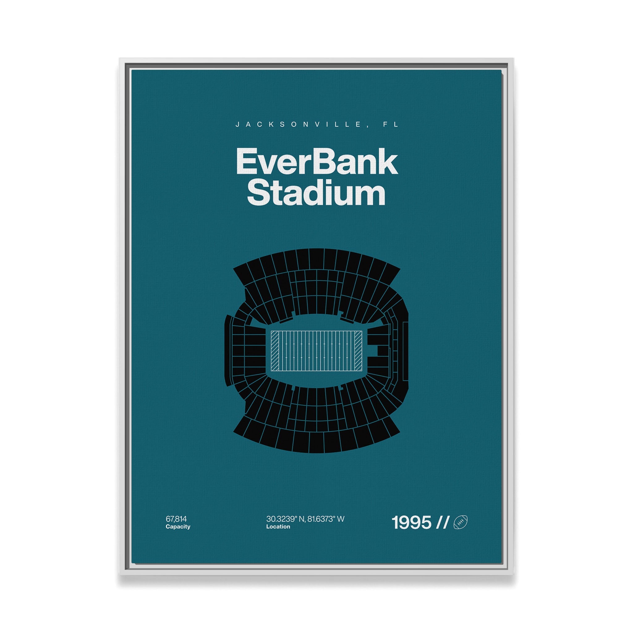 Jacksonville Football Stadium Bold