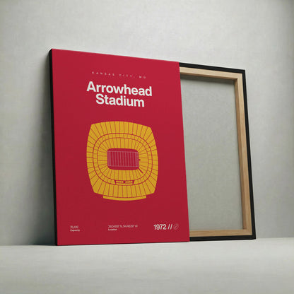 Kansas City Football Stadium Bold