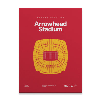 Kansas City Football Stadium Bold