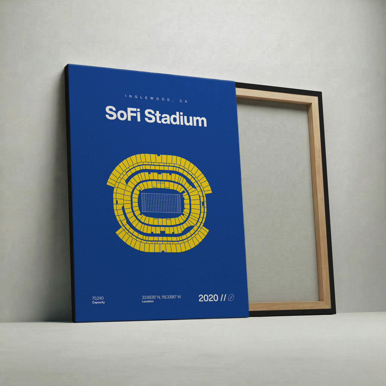 Los Angeles Football Stadium Bold