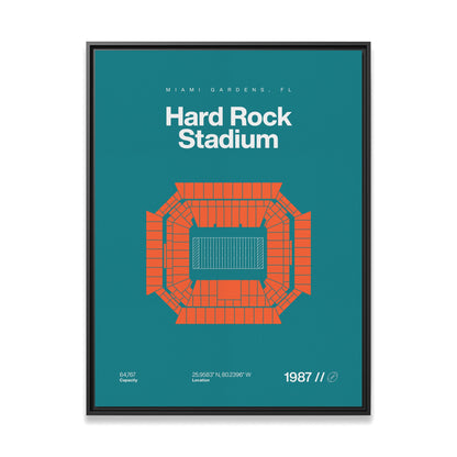 Miami Football Stadium Bold