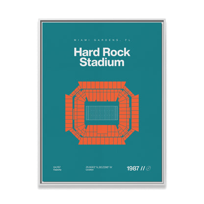 Miami Football Stadium Bold