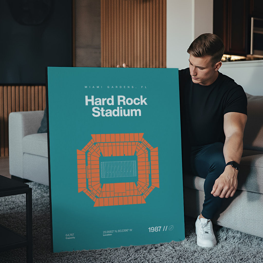 Miami Football Stadium Bold