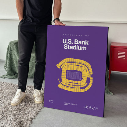 Minnesota Football Stadium Bold