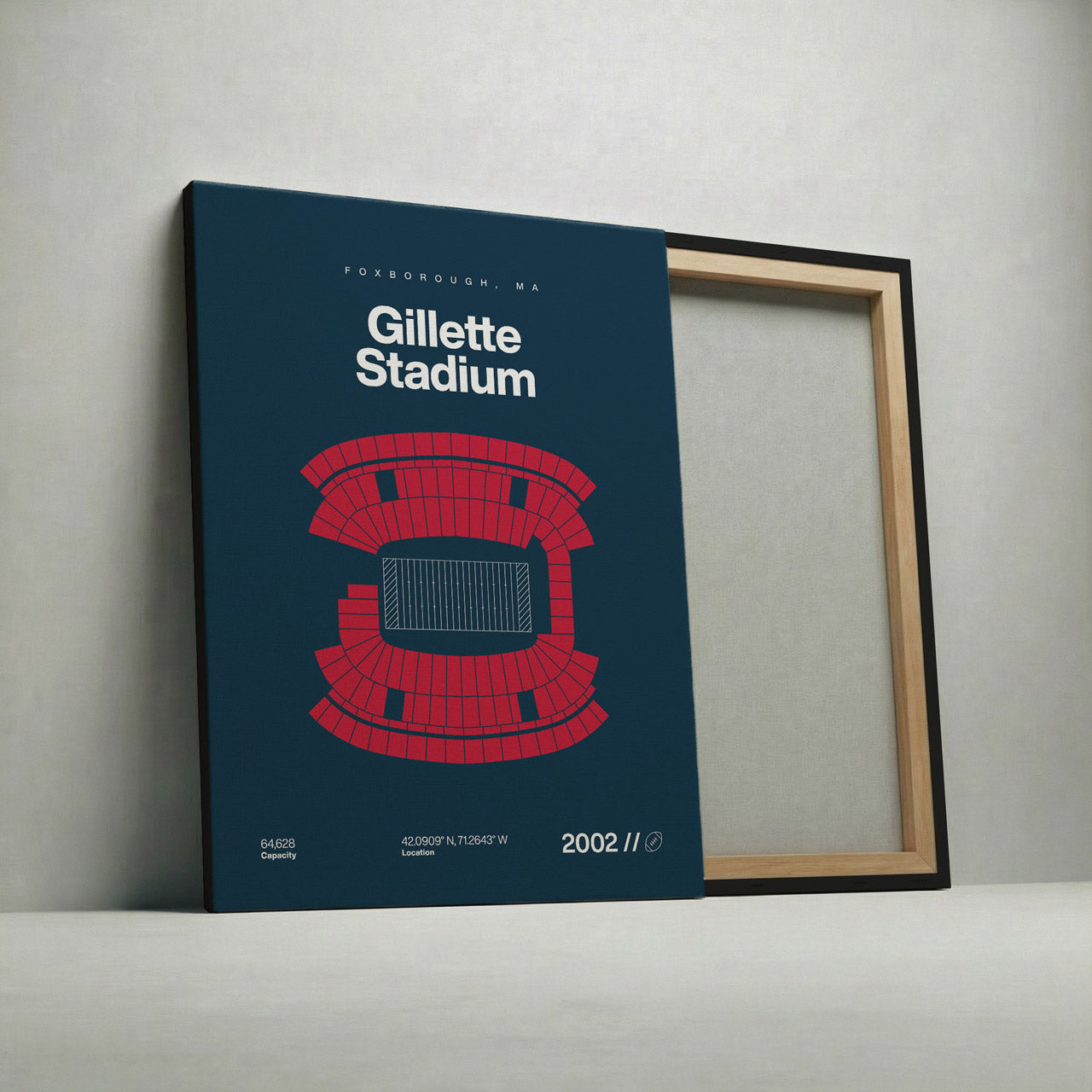 New England Football Stadium Bold