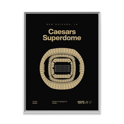 New Orleans Football Stadium Bold