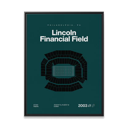 Philadelphia Football Stadium Bold