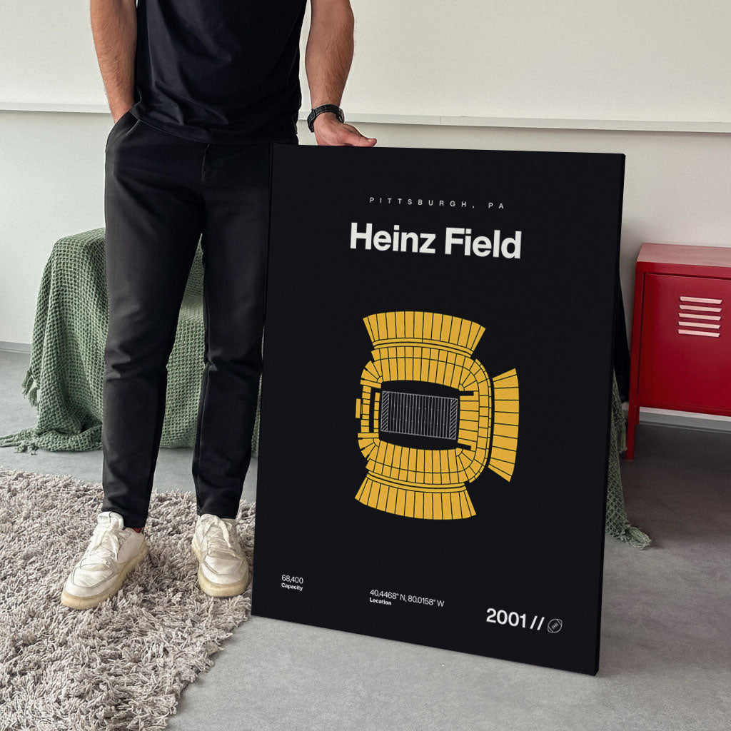 Pittsburgh Football Stadium Bold