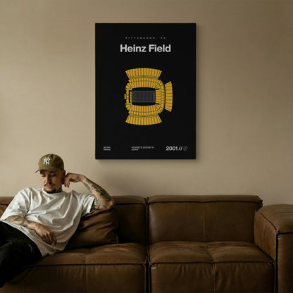 Pittsburgh Football Stadium Bold