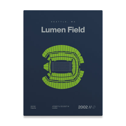 Seattle Football Stadium Bold