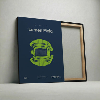 Seattle Football Stadium Bold