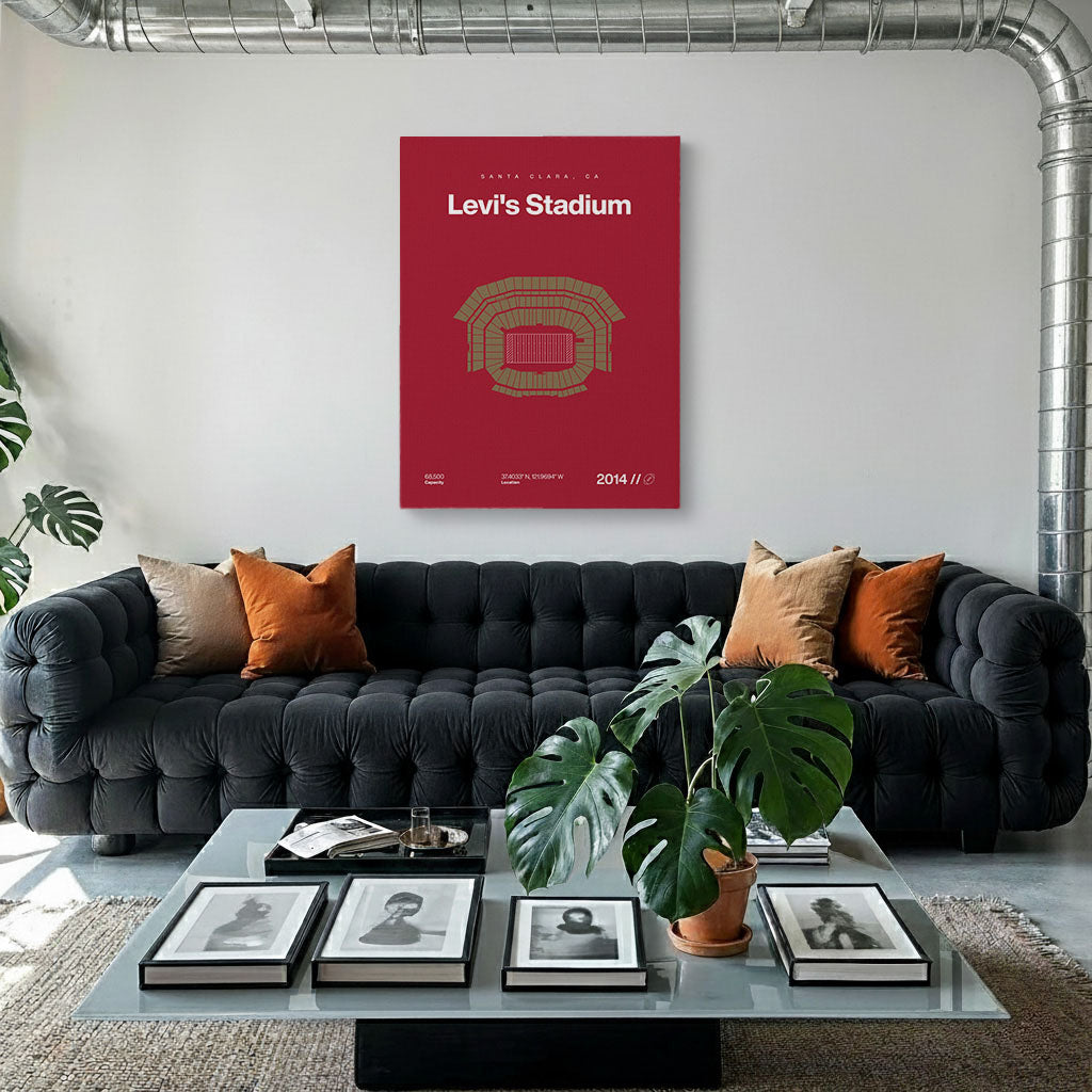 San Francisco Football Stadium Bold