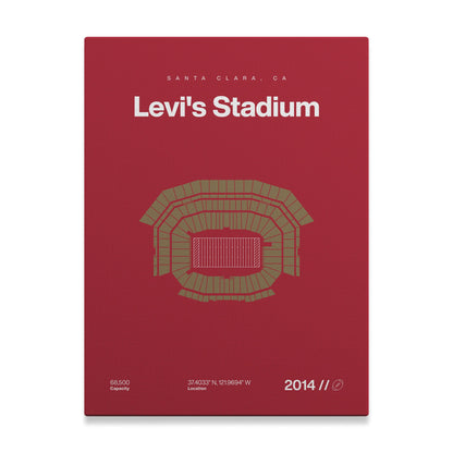 San Francisco Football Stadium Bold