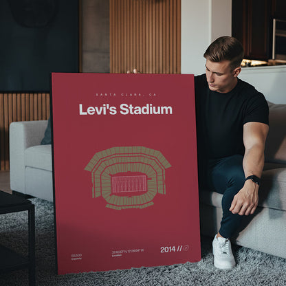 San Francisco Football Stadium Bold