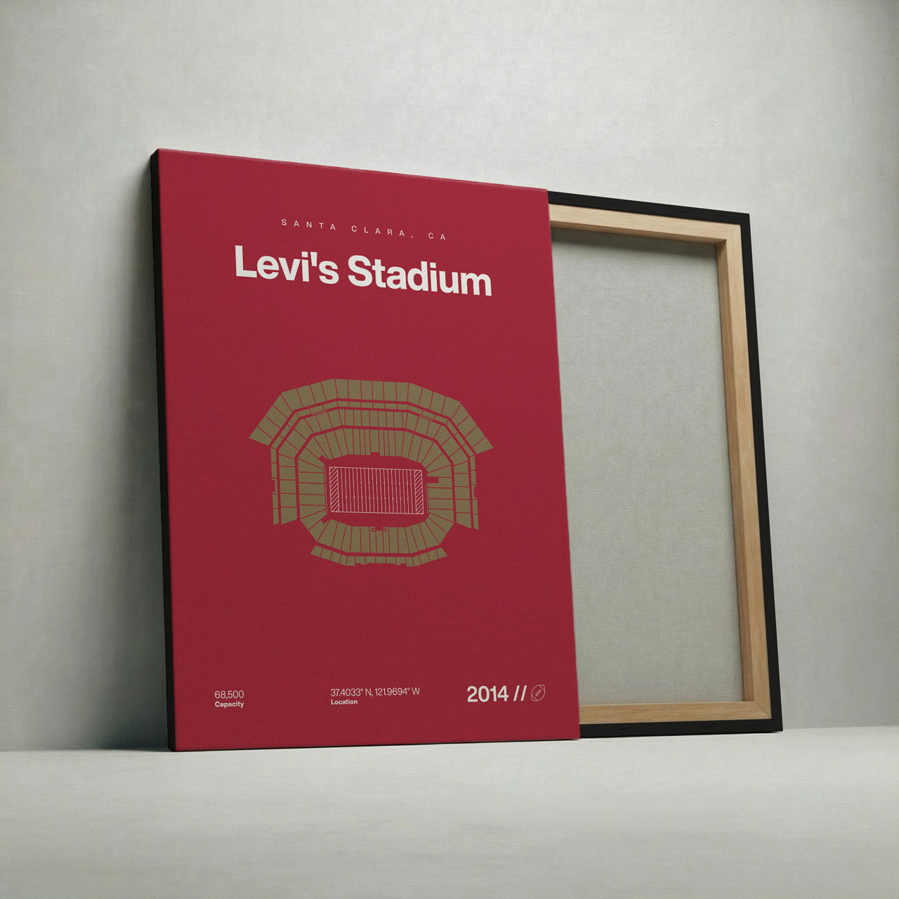 San Francisco Football Stadium Bold