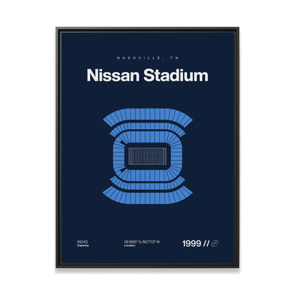 Tennessee Football Stadium Bold