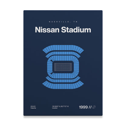 Tennessee Football Stadium Bold